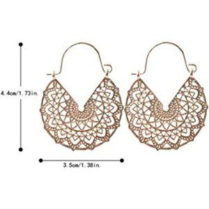 Bohemian Boho Drop Dangle Earrings 1 Pair Vintage